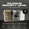 IRONWORX® Spectre Brass 35mm (Turn) / 35mm (Key) (70mm) Maximum-Security