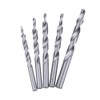 belupai 5 pieces 4-8/5-9/5-10/6-10/8-12 mm HSS twist step drill window