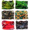 KINREE 6PCS Outdoor Magic Scarf, Elastic Headbands, Headscarves, Headwear, Mask
