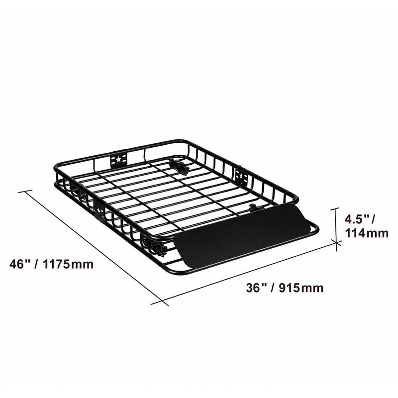 Roof Rack Cargo Basket for SUVs & Trucks – 200