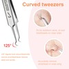 WSYUB Blackhead Tweezers, Pimple Popper Tool,Ingrown Hair Tweezers, Blackhead Extractor