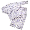 Trust Map Women's Nursing Pajamas, Thin, 100% Cotton, Full Open,