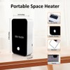 Portable Space Heater YOUCIDI Mini Desk Heater Electric Fan Air