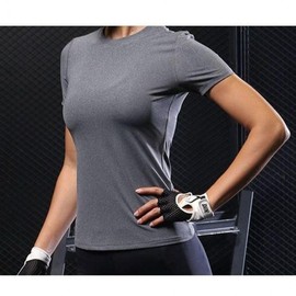 Women's Short-Sleeve Yoga Top & Activewear Pants (Yoga, Pilates, Beach) Women's Yoga Pants Black L