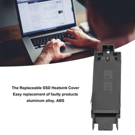 M.2 NGFF SSD Heatsink Hard Drive Cover for P50, Heatsink Tray, Hard Drive Holder, Cover Caddy Replacement for Aluminum Alloy and ABS, Heatsink Cover