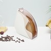 Coffee Filter Paper Storage Box Dustproof Plastic Filter Paper Rack