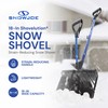 Snow Joe Snow Shovel with 18-Inch Blade and Assist Handle,