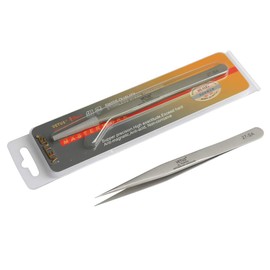 Vetus Slant Tip Tweezers Stainless Steel Pointed Eyebrow Lash Pro Tool High Precision (27-SA)