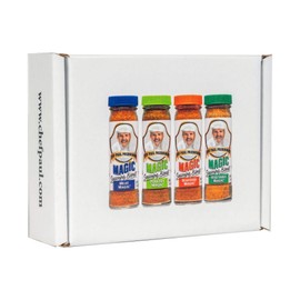 Chef Paul Prudhomme's Magic Seasoning Blends ~ Magic 4-Pack, Qty. 4 2-Ounce Bottles
