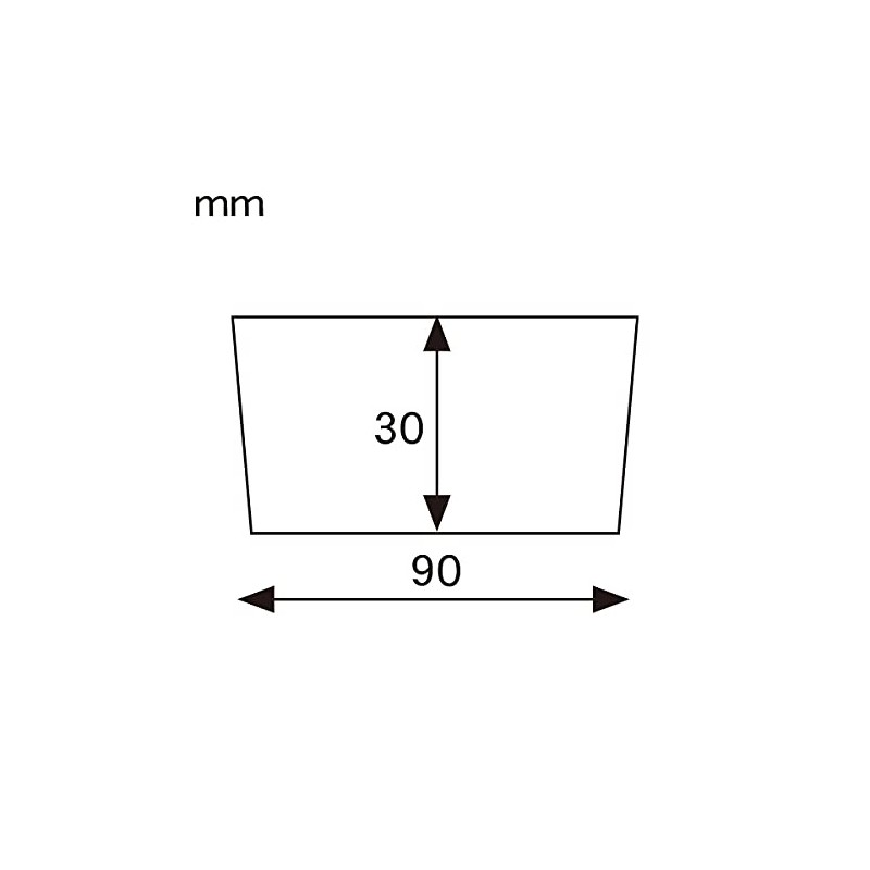 FBAPTC09030W-150 Pet Cup Round 3.5 x Height 1.2 inches (9.0