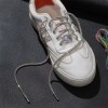 KFMX Agujetas Circular Diamantes Piedras 1.2m Tenis Zapatos