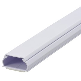 ABS Molle No. 3 with Tape, 3.3 ft (1 m), White, Wiring Cover, Wiring Mall, Cable Cover, DZ-AMT31-W 00-9516 OHM