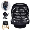 Car Seat Covers for Babies, No Touching Sign Car seat