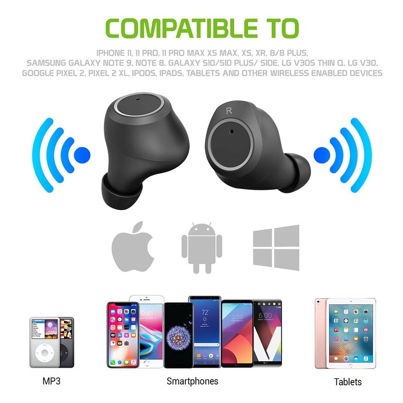 Wireless V5 Bluetooth Earbuds Compatible with Dell XPS 15 9510