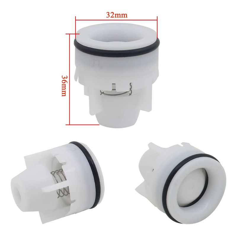 Shower Check Valve Insert Replacement 5 Pieces Anti backflow Valve