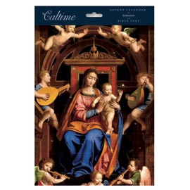 Madonna Angels Religious 245 x 325 mm Caltime Traditional Advent Calendar