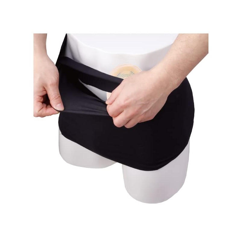 Deoest Medical IDE03 Deodorizing Coarse, Simple Cut (L, Black), Black