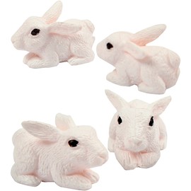 Mini Rabits, H: 10 mm, 4pcs
