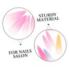Minkissy 24pcs Gradient Nails for Nail Art Tips for Prom
