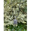 Jewelry Trends Pewter Turtle with Tribal Shell Pendant on 18