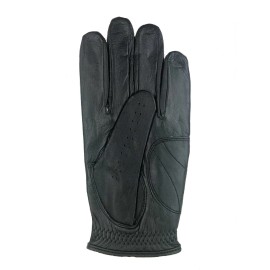 Eagle Eye ****New**** Mens Black ALL Leather Cabretta Golf Gloves (Left Hand) - M