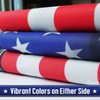 FLAGWIX 3x5 Patriotic American Flags for Outside, One Nation Under