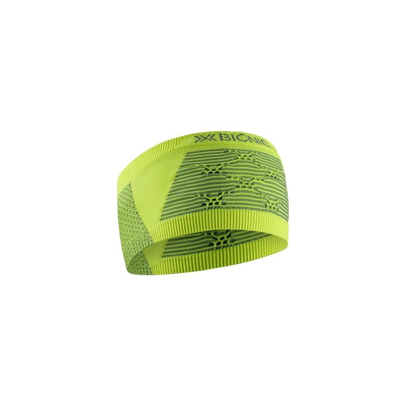 X-Bionic Headband, Hi Vis Yellow/Grey