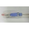 Sheaffer Fountain Pen Clear Transparent , Blue Red & Converter
