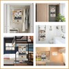 Surblue Hanging 3-Shelf Closet Organizer Foldable Travel Storage Bag for