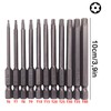 11-Piece Magnetic Torx Bit Set, 1/4 Inch Torx Screwdriver Bit