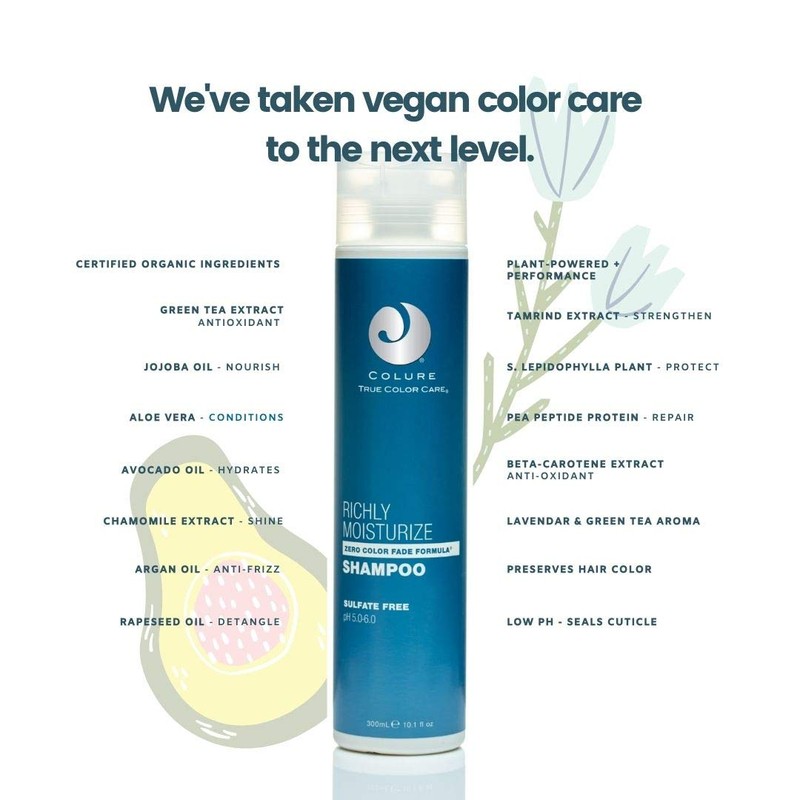 Colure Richly Moisturize Shampoo (New Packaging) 10.1 floz