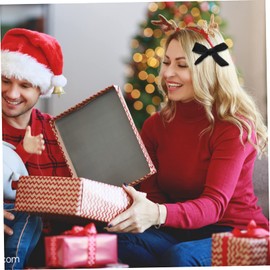 Kisangel 10Pcs Velvet Bow Hair Clips for Women Chic Bowknot Barrettes for Ponytails Hair Decoration Accessories for Parties Travel and Daily Use