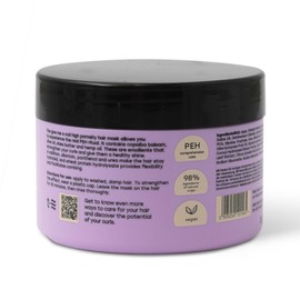 Twisty Give Me a Coil Maske für hochporöses, lockiges Haar 250 ml - Mit Sheabutter und Hanföl Feuchtigkeitsspendend Stärkend 98% natürliche Inhaltsstoffe Haarmaske Hair mask Sehr trockenes haar