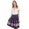 Country Line Costume Skirt Blue 10263 4335, 4335 Medium Blue/Dusky