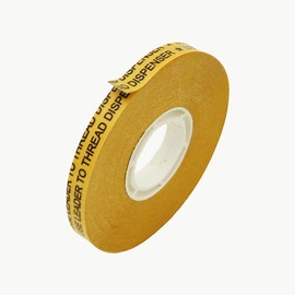 JVCC ATG-7502 ATG Tape [Acid Neutral]: 3/8 in. x 36 yds. (Clear Adhesive on Gold Liner)