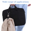 2PCS Add a Bag Luggage Strap Jacket Gripper, Adjustable Suitcase