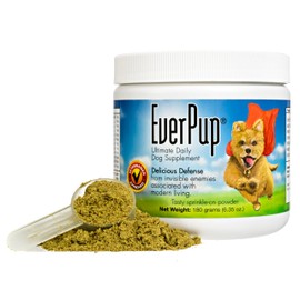 EverPup EverPup Multivitamin Dog Supplement - Glucosomine & Apoptogens for Hip & Joint Health + Probiotics & Prebiotics with Enzymes for Digestion