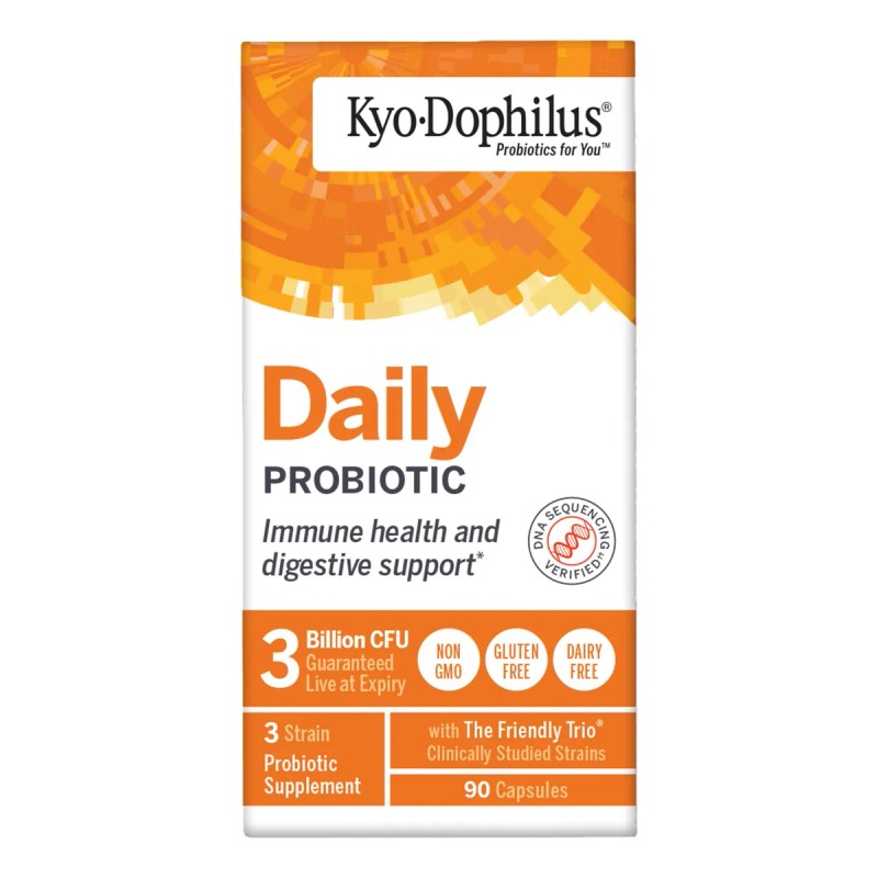 Kyo-dophilus Probiótico Diario 90 Cápsulas Kyolic