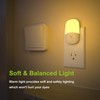 MAZ-TEK Plug in Motion Sensor Dimmable Night Light, Soft Warm