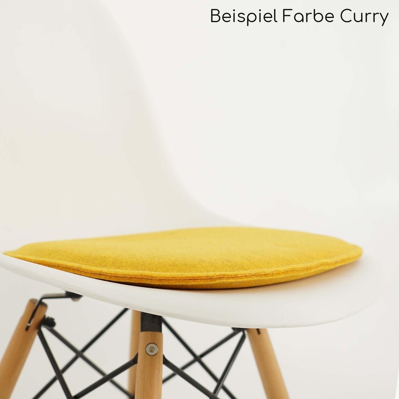 Feltd.Eco Filz Kissen geeignet für Sidechair, DWS,DSR,DSX,DSS - Comfort mit