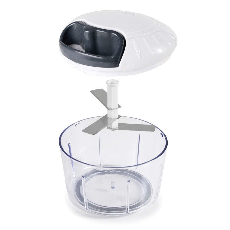Lacor 60299 Manual Cutter with 3 Blades and Non-Slip Base,
