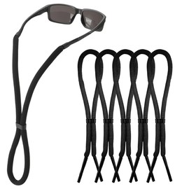 Pack of 5 34 cm Glasses Strap Floating Glasses Band Sun Glasses Holder Anti-Loss Glasses Straps for Water Sports Boating Kayaking Surfing Men Women B
