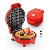 Waffle Maker Mini Small Compact Design, Breakfast Waffle Iron Machine