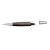 FABER CASTELL E-MOTION PENCIL CHROME/WOOD BLACK