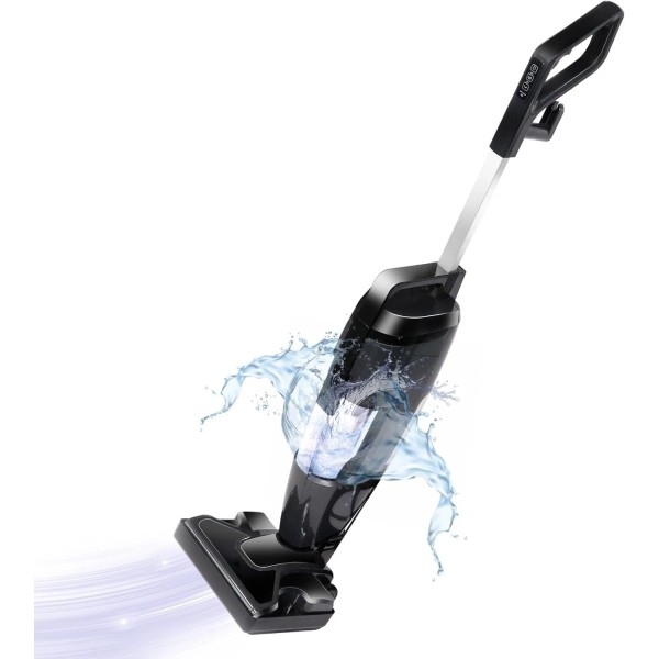 IULULU 2-in-1 Vacuum Cleaner Steam Mop HEPA Filter 16kPa 1000W