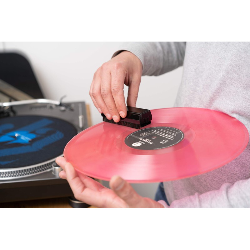 Metal Stamp Brush for Vinyl Record