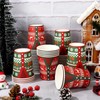 JarThenaAMCS 50Pcs Christmas Paper Cups 9 oz Ugly Sweater Disposable