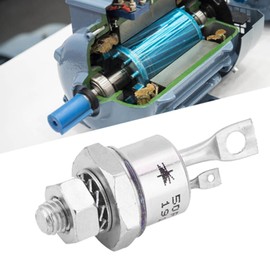 Fafeicy 2 Pcs Silicon Controlled Rectifier Screw Type Thyristor 50RIA120 SCR Motor Control