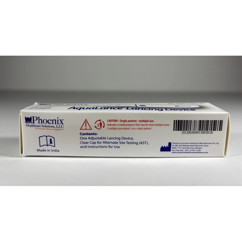 Universal Lancing Device – 5 Depth Settings – Fits Most