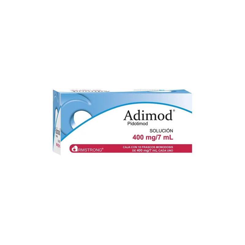 Adimod Solución 400 Mg/7 Ml, 10 Frascos 7 Ml